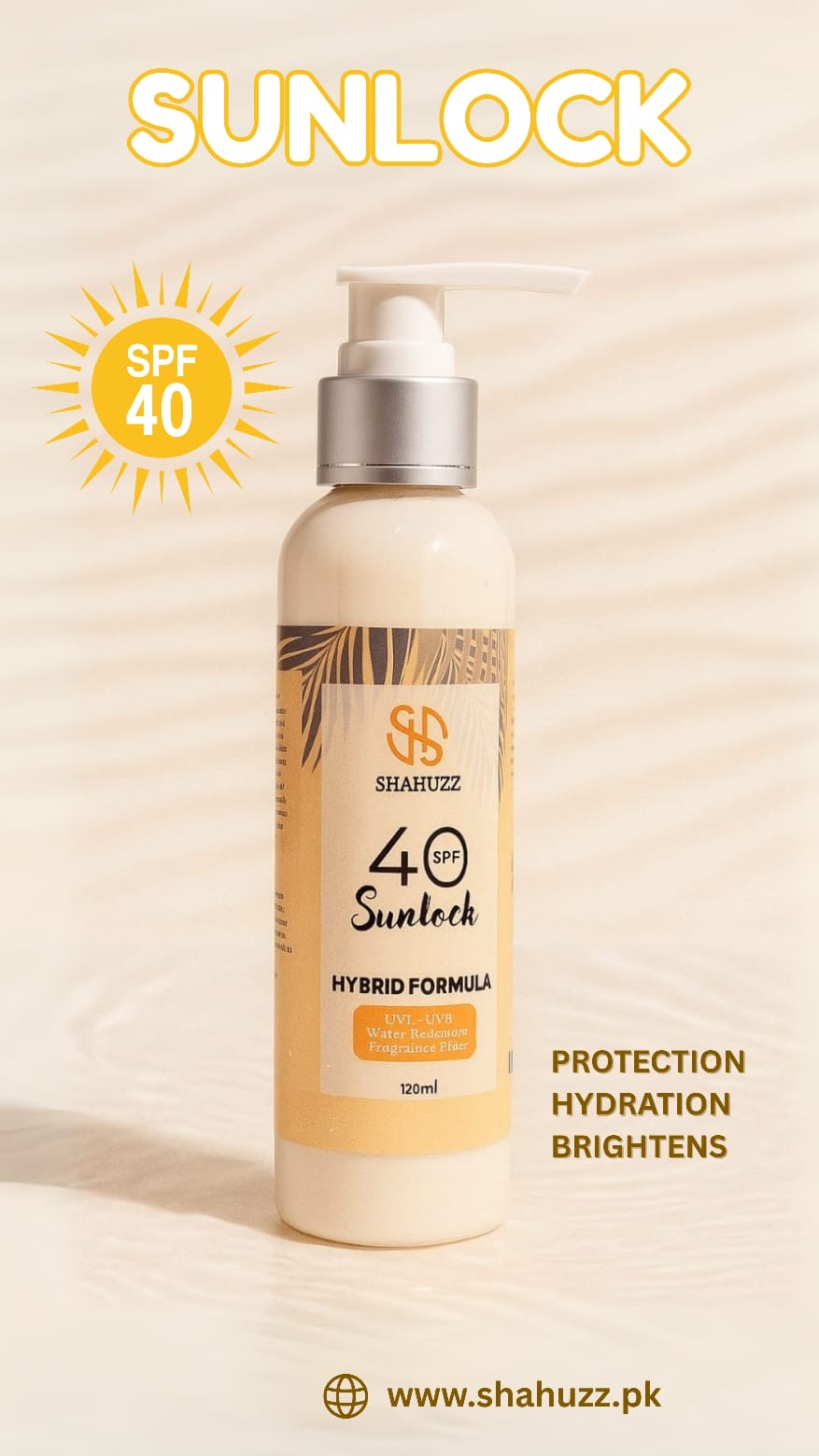 Sunblock Hybrid Formula 40 SPF