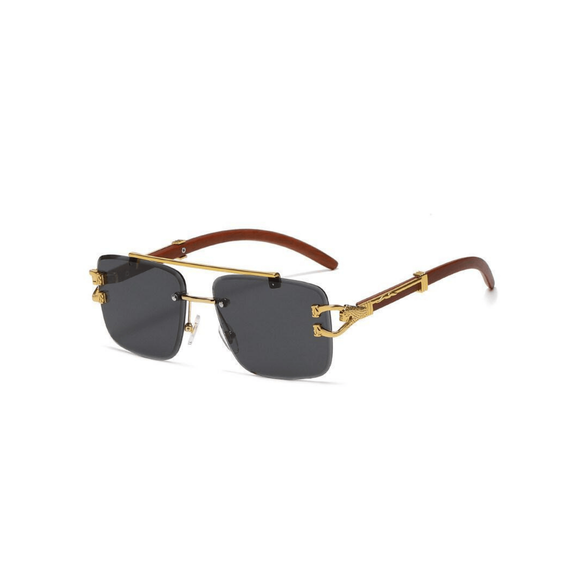 Golden Wood Glasses