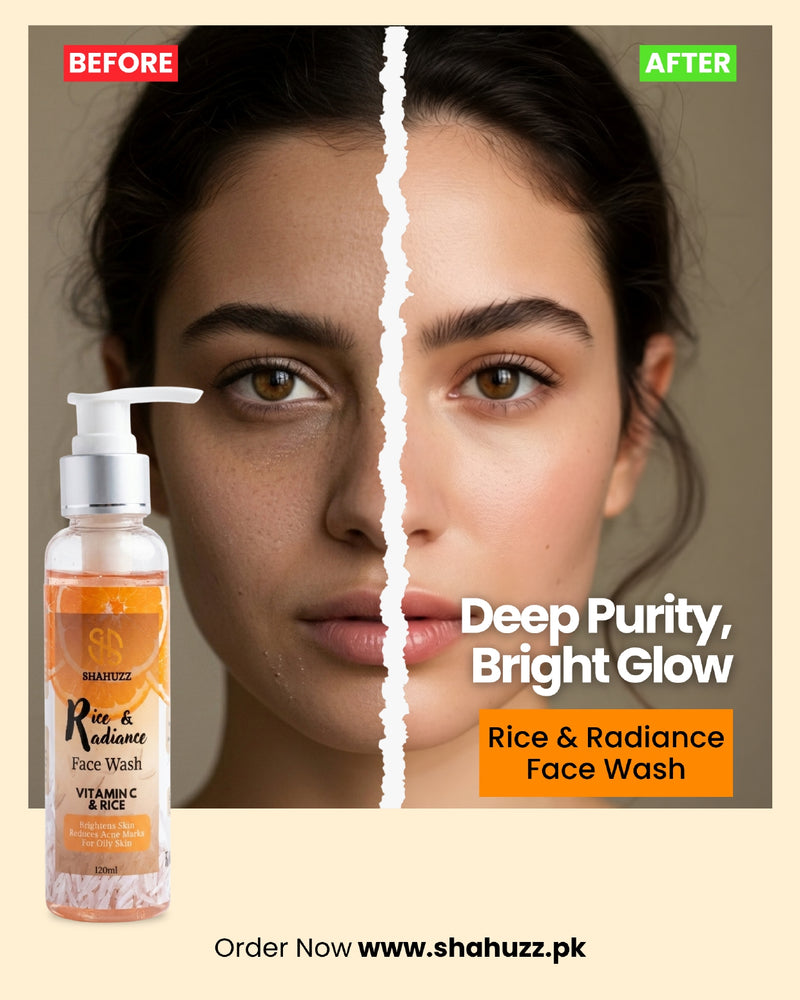 Rice with Vitamin C Face wash