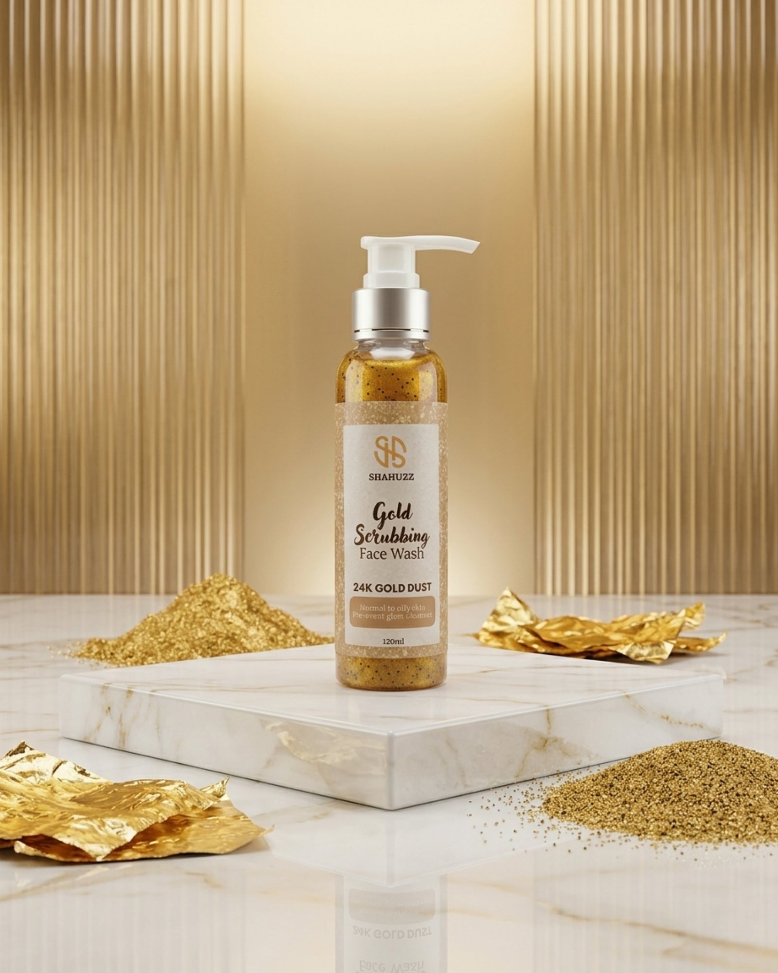 Gold Scrubbing Facewash